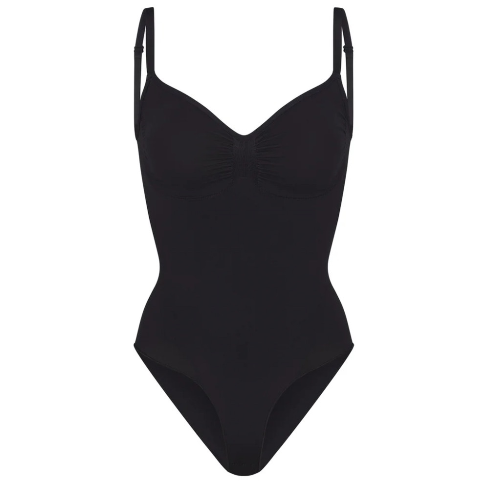 SKIMS Black Sculpting Bodysuit
